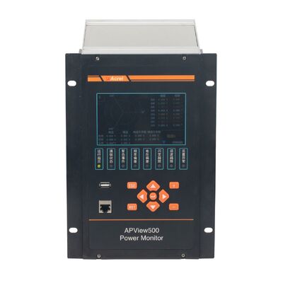 Acrel Power Quality Monitor APView500 RS485  (Modbus-RTU  Modbus-TCP、IEC61850 MMS、FTP) Suitable For IndustryPV Storage Energy